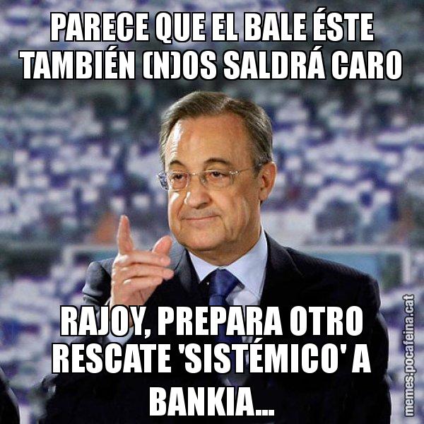 PARECE QUE EL BALE ÉSTE TAMBIÉN (N)OS SALDRÁ CARO RAJOY, PREPARA OTRO RESCATE 'SISTÉMICO' A BANKIA... - Florentino