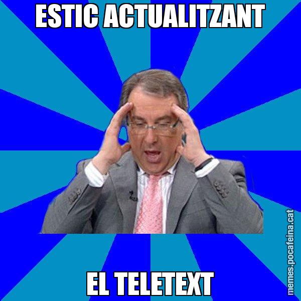 ESTIC ACTUALITZANT EL TELETEXT - Cuní Telepatia