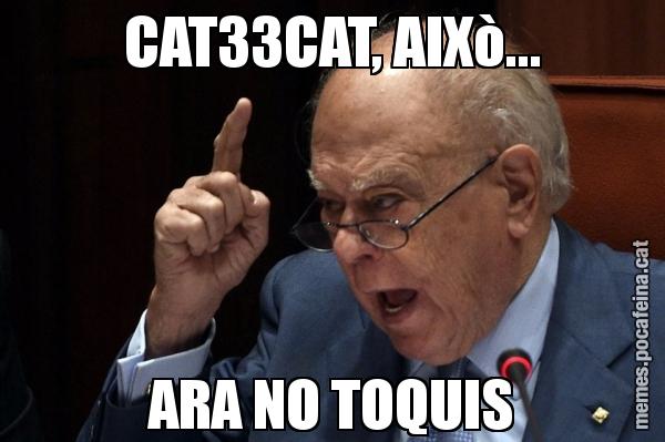 CAT33CAT, AIXò... ARA NO TOQUIS