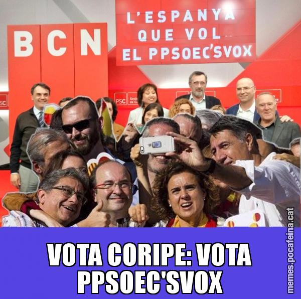 VOTA CORIPE: VOTA PPSOEC'SVOX