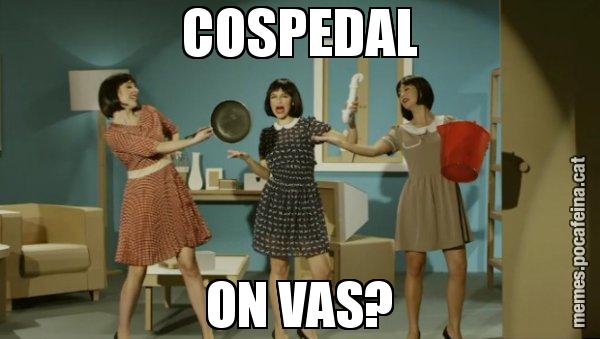 COSPEDAL ON VAS? - Envàs on vas?