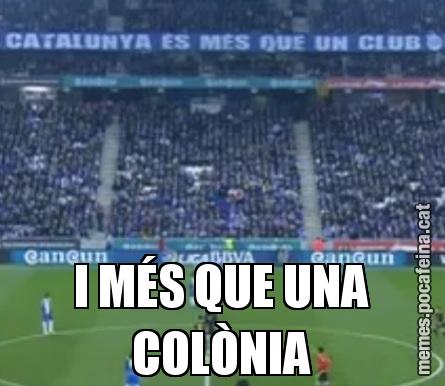 I MÉS QUE UNA COLÒNIA