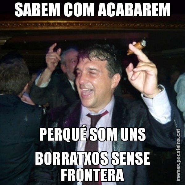 SABEM COM ACABAREM PERQUÉ SOM UNS BORRATXOS SENSE FRONTERA - Laporta de Festa