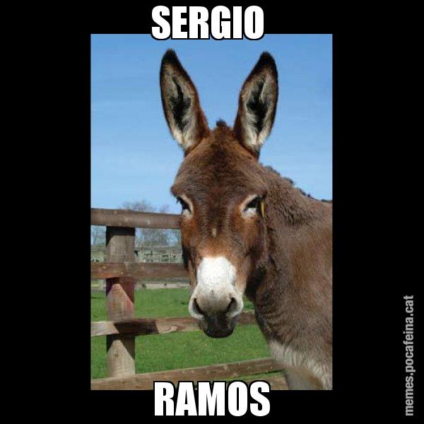 SERGIO  RAMOS - El burro Català
