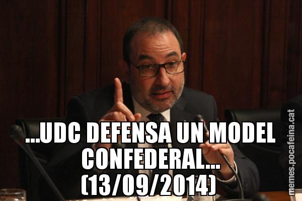 …UDC DEFENSA UN MODEL CONFEDERAL… (13/09/2014)