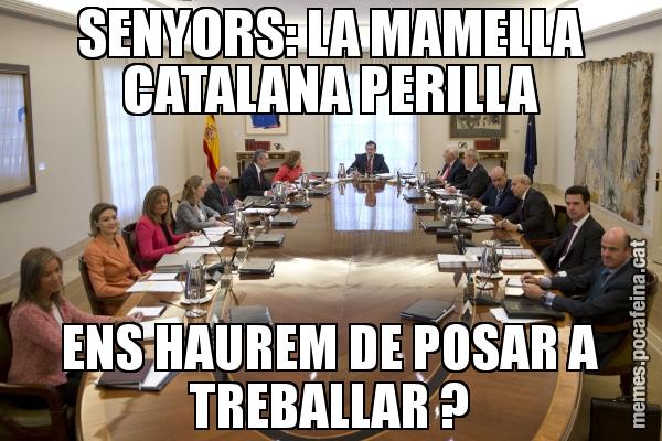 SENYORS: LA MAMELLA CATALANA PERILLA ENS HAUREM DE POSAR A TREBALLAR ?