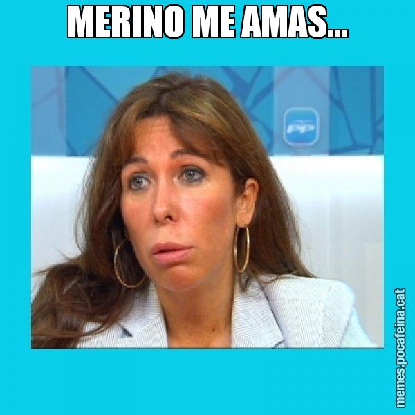 MERINO ME AMAS... - Alícia Sánchez Camacho