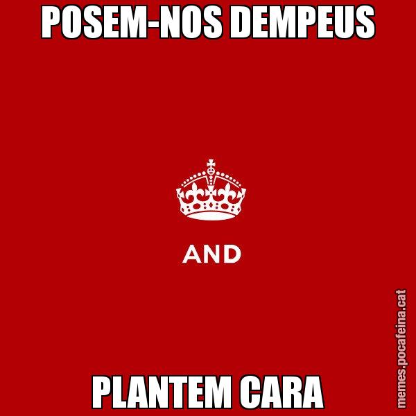 POSEM-NOS DEMPEUS PLANTEM CARA - Keep