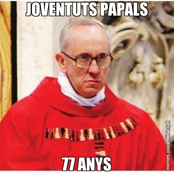 JOVENTUTS PAPALS 77 ANYS - Papa di Roma