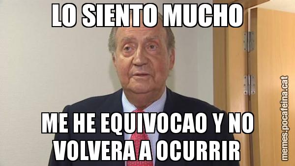 LO SIENTO MUCHO ME HE EQUIVOCAO Y NO VOLVERA A OCURRIR