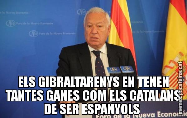 ELS GIBRALTARENYS EN TENEN TANTES GANES COM ELS CATALANS DE SER ESPANYOLS