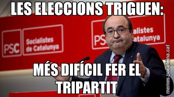 LES ELECCIONS TRIGUEN: MÉS DIFÍCIL FER EL TRIPARTIT