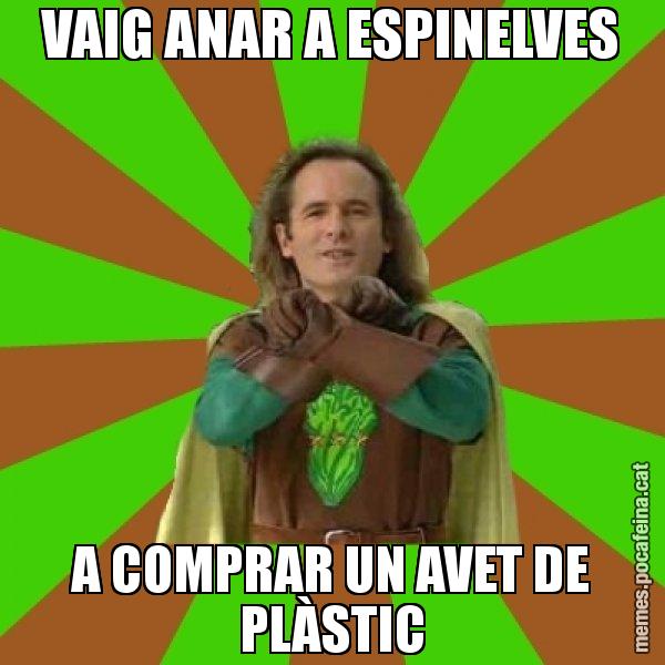 VAIG ANAR A ESPINELVES A COMPRAR UN AVET DE PLÀSTIC - Capità Enciam