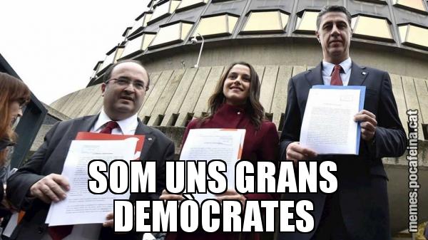 SOM UNS GRANS DEMÒCRATES