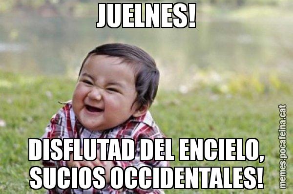 JUELNES! DISFLUTAD DEL ENCIELO, SUCIOS OCCIDENTALES! - El diabòlic nen asiàtic