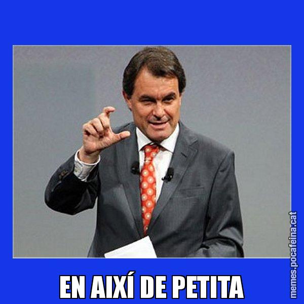 EN AIXÍ DE PETITA - Artur Mas Titola