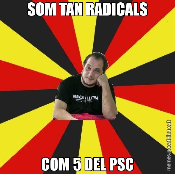 SOM TAN RADICALS COM 5 DEL PSC - David Fernàndez
