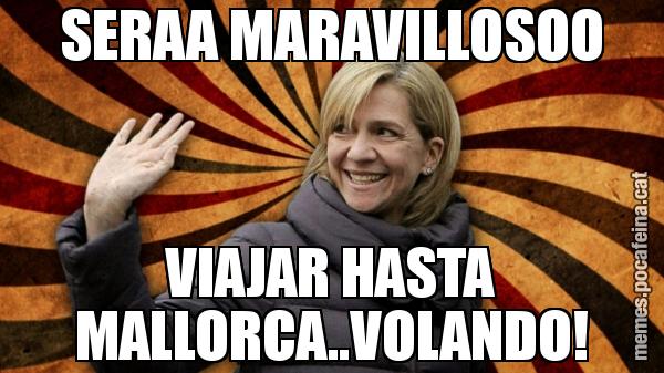 SERAA MARAVILLOSOO VIAJAR HASTA MALLORCA..VOLANDO!