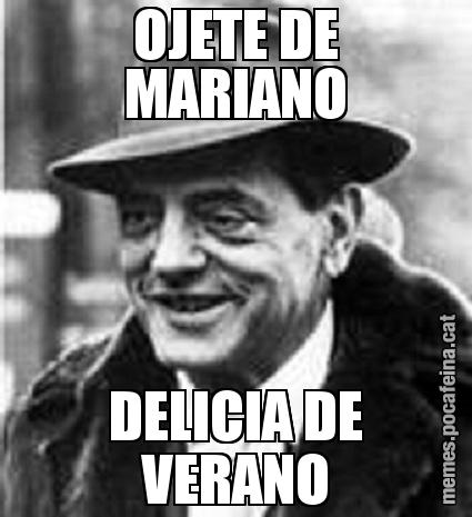 OJETE DE MARIANO DELICIA DE VERANO
