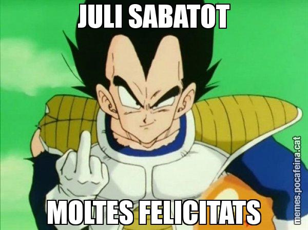 JULI SABATOT MOLTES FELICITATS - Vegeta