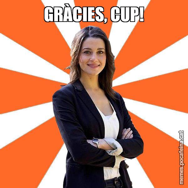 GRÀCIES, CUP! - Inés Arrimadas - 27S