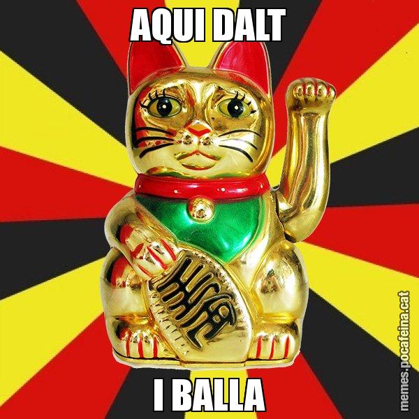 AQUI DALT I BALLA - El Gat de la Cup - 27S
