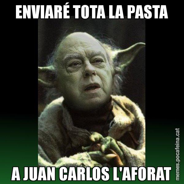 ENVIARÉ TOTA LA PASTA A JUAN CARLOS L'AFORAT - Yodi Pujol