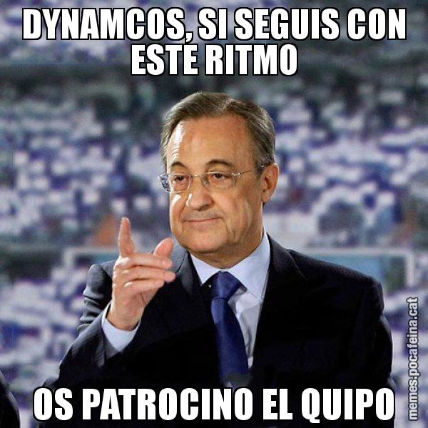 DYNAMCOS, SI SEGUIS CON ESTE RITMO OS PATROCINO EL QUIPO - Florentino