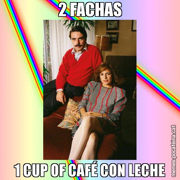 2 FACHAS 1 CUP OF CAFÉ CON LECHE - La Familia Ansar