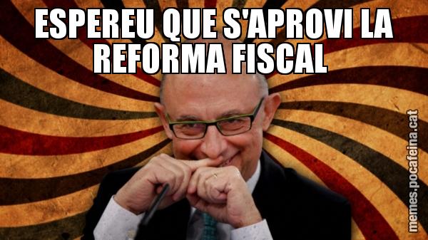 ESPEREU QUE S'APROVI LA REFORMA FISCAL