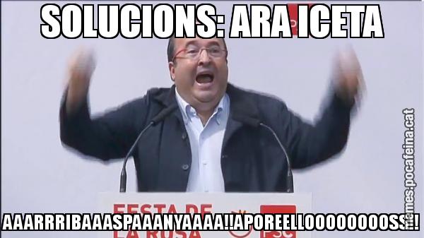 SOLUCIONS: ARA ICETA AAARRRIBAAASPAAANYAAAA!!APOREELLOOOOOOOOSS!!