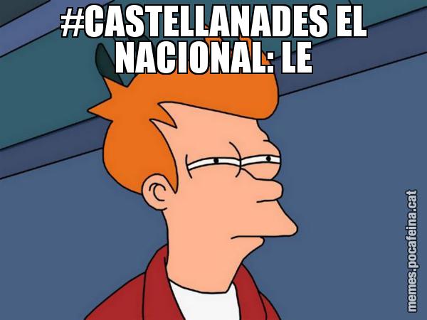 #CASTELLANADES EL NACIONAL: LE - Futurama Fry