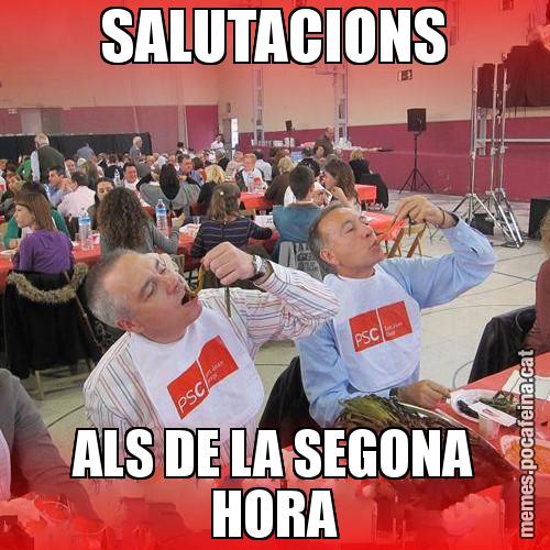 SALUTACIONS ALS DE LA SEGONA HORA - CalPSCotada