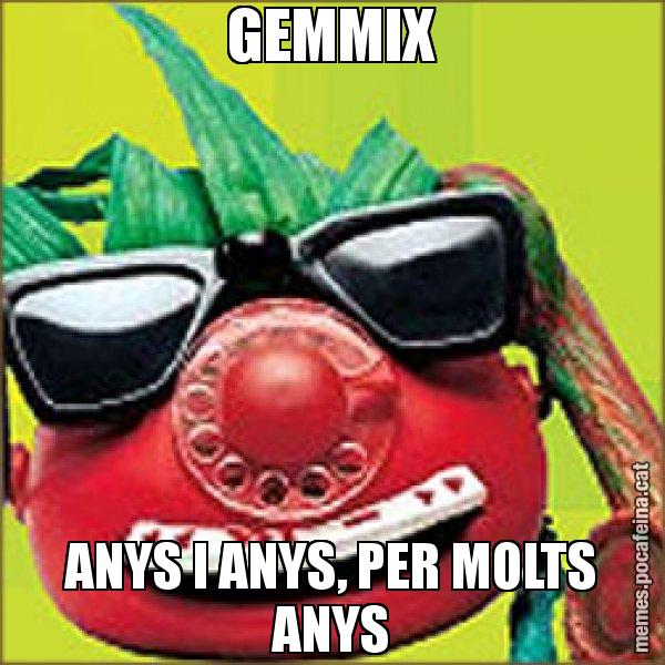 GEMMIX ANYS I ANYS, PER MOLTS ANYS - Tomàtic