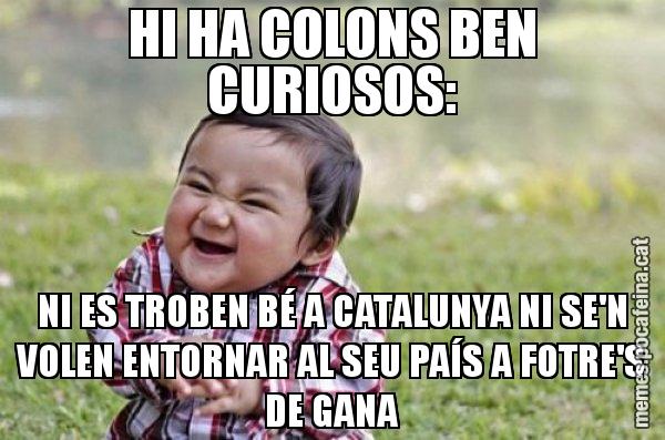 HI HA COLONS BEN CURIOSOS: NI ES TROBEN BÉ A CATALUNYA NI SE'N VOLEN ENTORNAR AL SEU PAÍS A FOTRE'S DE GANA - El diabòlic nen asiàtic