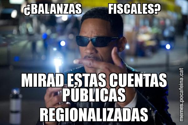 ¿BALANZAS            FISCALES?  MIRAD ESTAS CUENTAS PÚBLICAS REGIONALIZADAS
