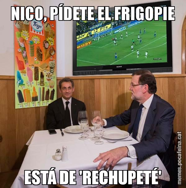 NICO, PÍDETE EL FRIGOPIE ESTÁ DE 'RECHUPETÉ'