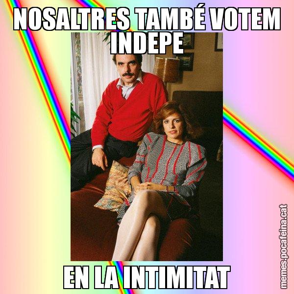 NOSALTRES TAMBÉ VOTEM INDEPE EN LA INTIMITAT - La Familia Ansar