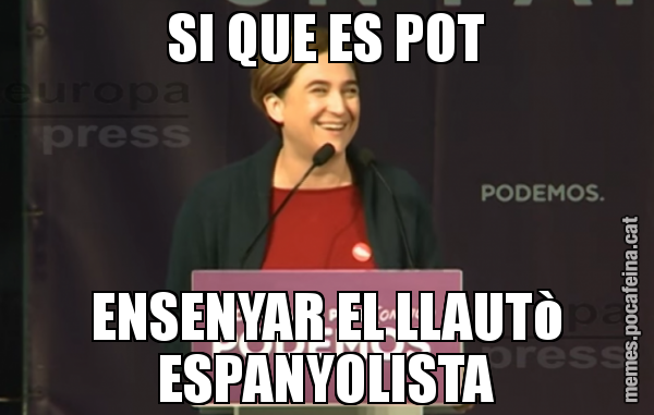 SI QUE ES POT ENSENYAR EL LLAUTò ESPANYOLISTA