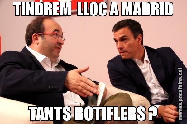 TINDREM  LLOC A MADRID TANTS BOTIFLERS ?
