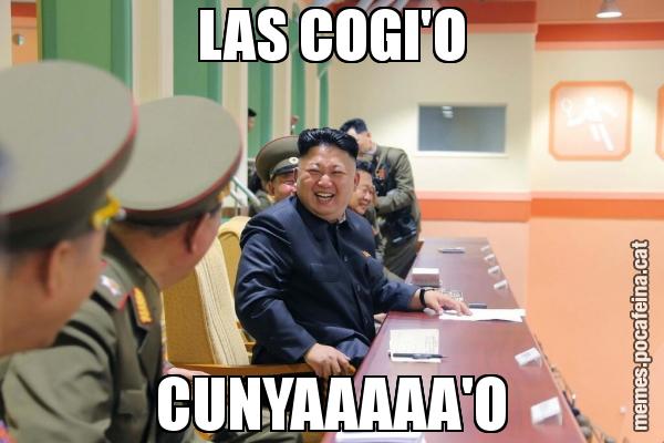LAS COGI'O CUNYAAAAA'O
