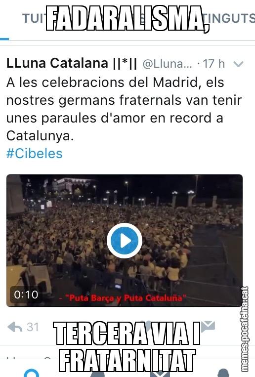 FADARALISMA, TERCERA VIA I FRATARNITAT