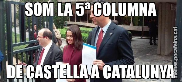 SOM LA 5ª COLUMNA DE CASTELLA A CATALUNYA