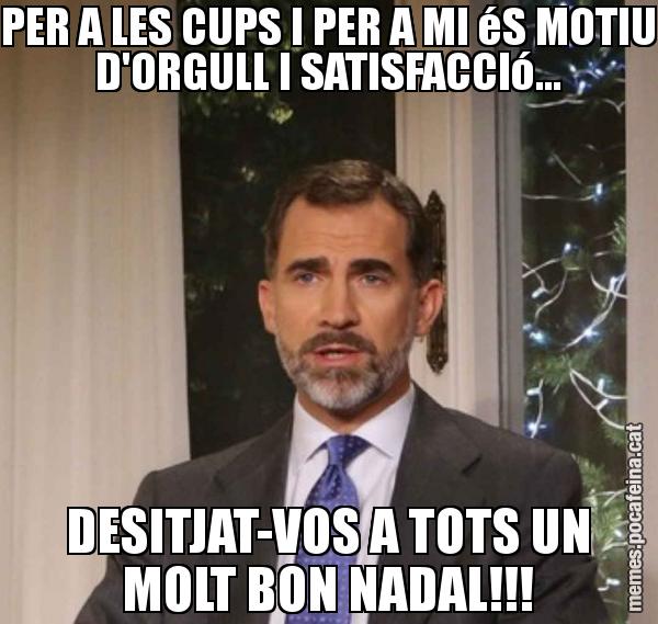 PER A LES CUPS I PER A MI éS MOTIU D'ORGULL I SATISFACCIó... DESITJAT-VOS A TOTS UN MOLT BON NADAL!!!