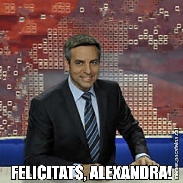 FELICITATS, ALEXANDRA! - Trollicer