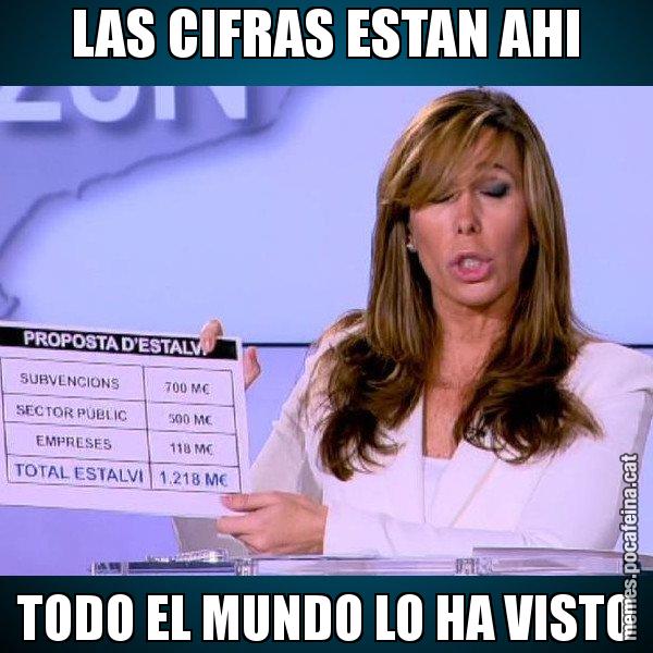 LAS CIFRAS ESTAN AHI TODO EL MUNDO LO HA VISTO - Alícia Paper i Suma