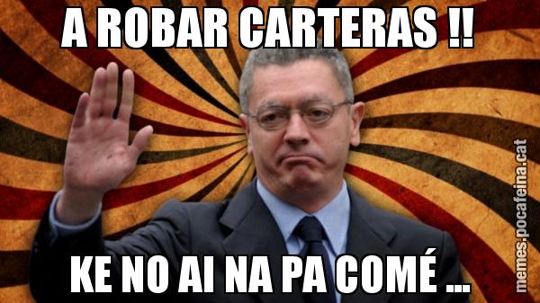A ROBAR CARTERAS !! KE NO AI NA PA COMÉ ...