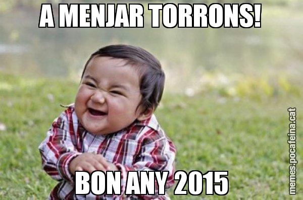 A MENJAR TORRONS! BON ANY 2015 - El diabòlic nen asiàtic