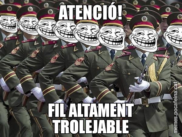 ATENCIÓ! FIL ALTAMENT TROLEJABLE