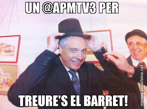 UN @APMTV3 PER  TREURE'S EL BARRET! - El mag Navarro